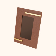 Leather Box Tray Set