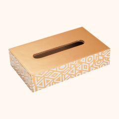 Silk-screened patterned tray