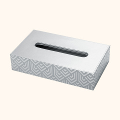 Silk-screened patterned tray