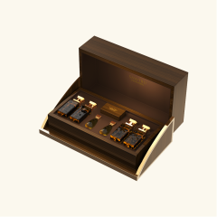 Flip-top perfume box