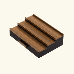 Tiered Perfume Display Wooden Box