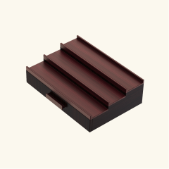Tiered Perfume Display Wooden Box