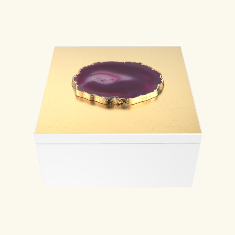 Agate Lacquer Box