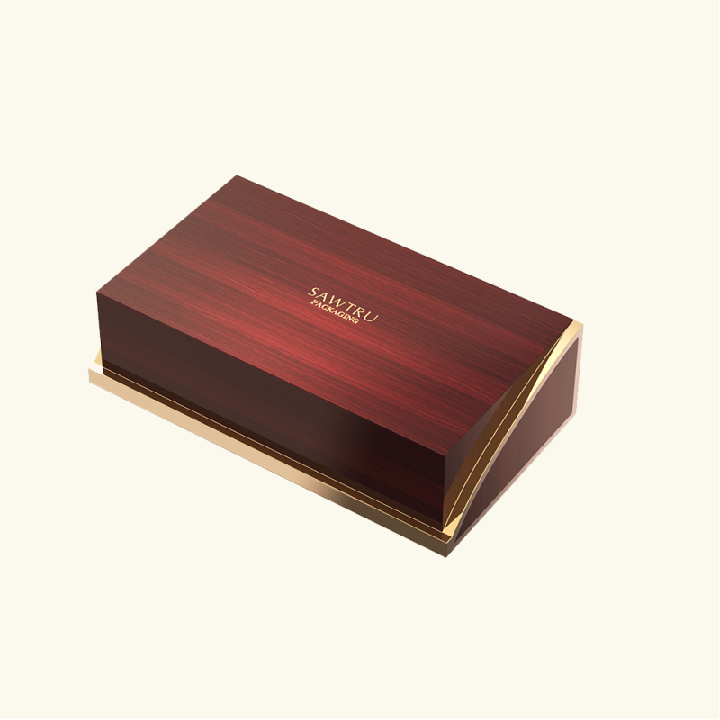 Flip-top perfume box