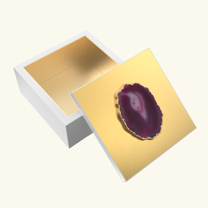 Agate Lacquer Box