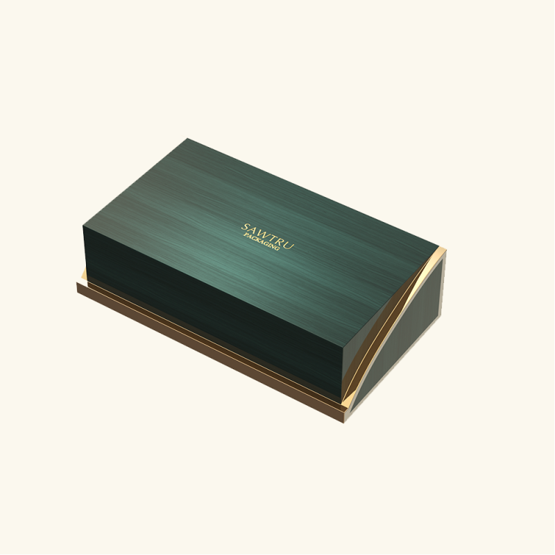 Flip-top perfume box