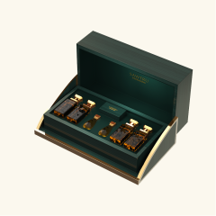 Flip-top perfume box