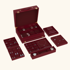 Multi-tiered jewelry box