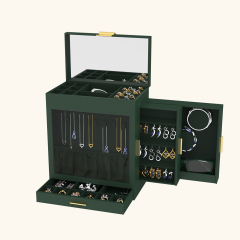 Jewelry Box with Hinged Lid