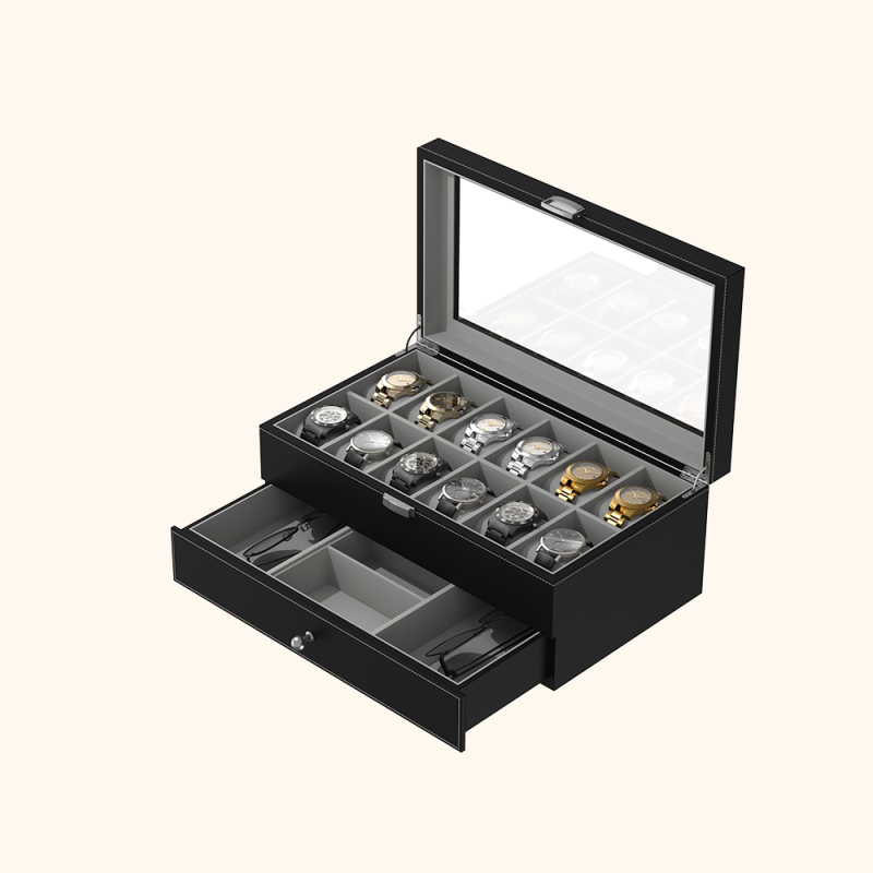 Double-Layer Watch Box