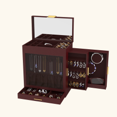 Jewelry Box with Hinged Lid