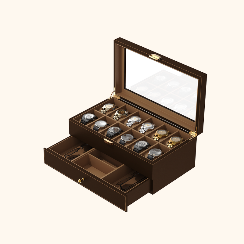 Double-Layer Watch Box