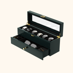 Spray-painted Double-Layer Watch Box