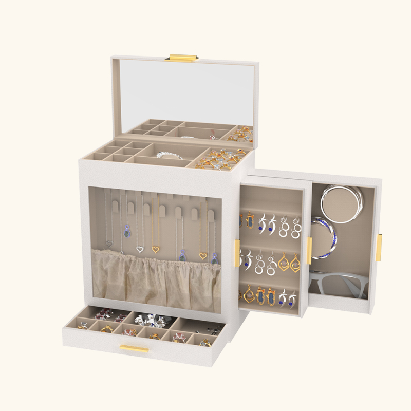 Jewelry Box with Hinged Lid