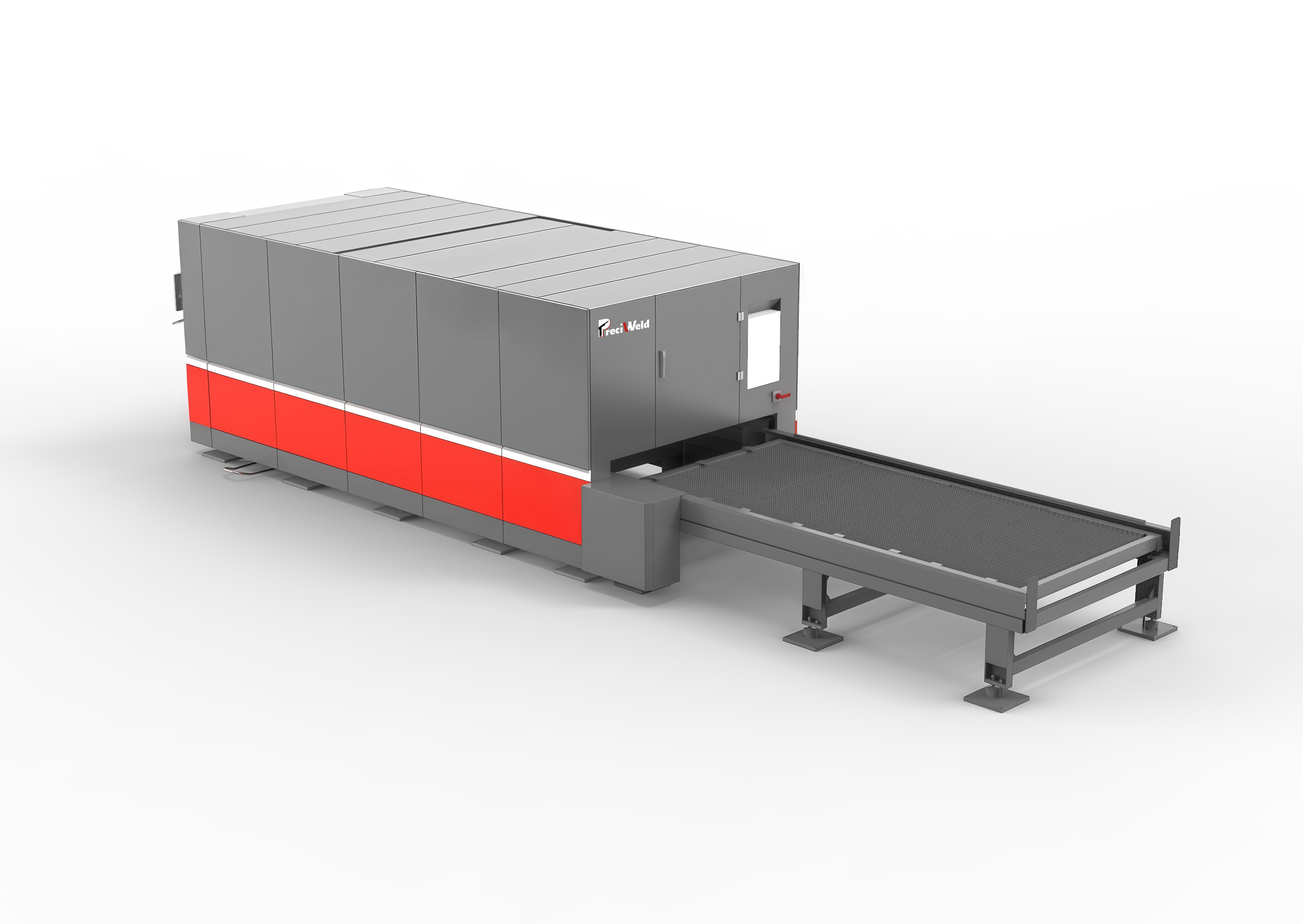 Metal Sheet Fiber Laser Cutting Machine PW6025 Fully Enclosed 12KW