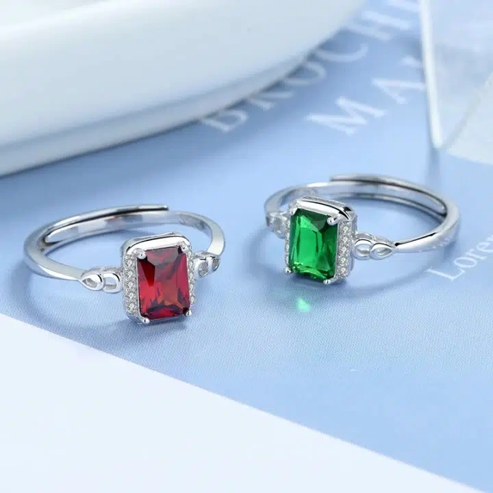 TWINKLEONE S925 Silver Elegant & Stylish Zirconia Ring