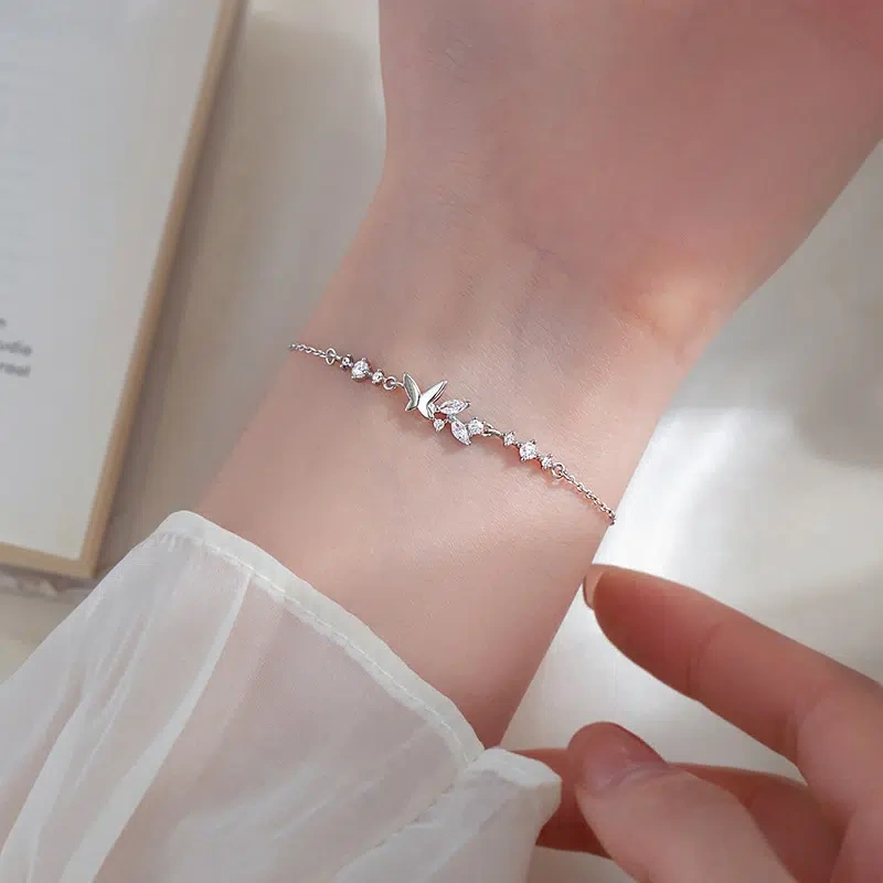 TWINKLE ONE Sterling Silver Butterfly of Hope Bracelet