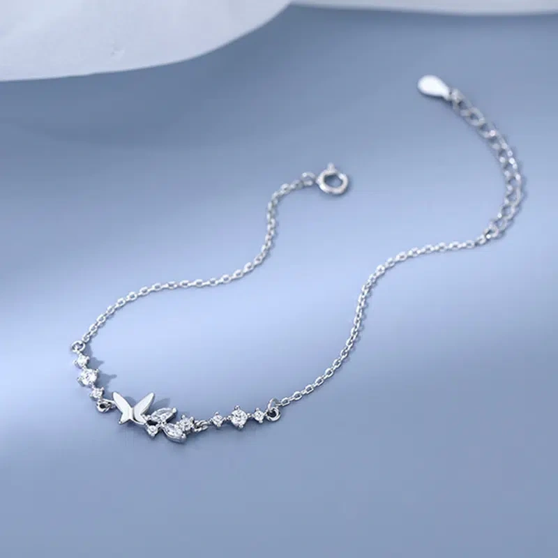 TWINKLE ONE Sterling Silver Butterfly of Hope Bracelet