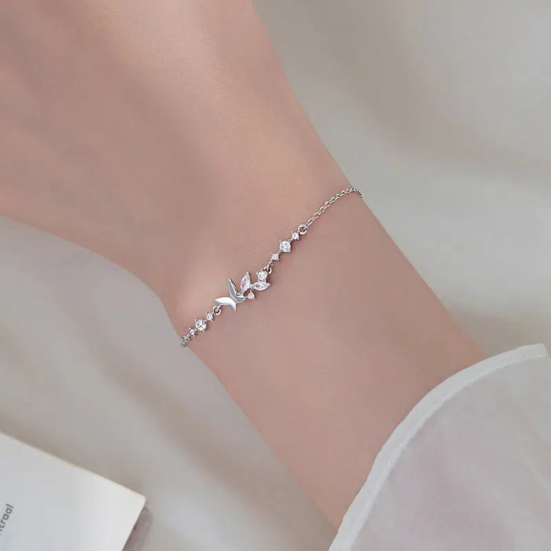 TWINKLE ONE Sterling Silver Butterfly of Hope Bracelet