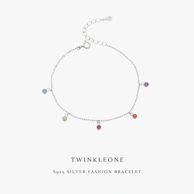 TWINKLE ONE Dynamic Girl Sterling Silver Bracelet