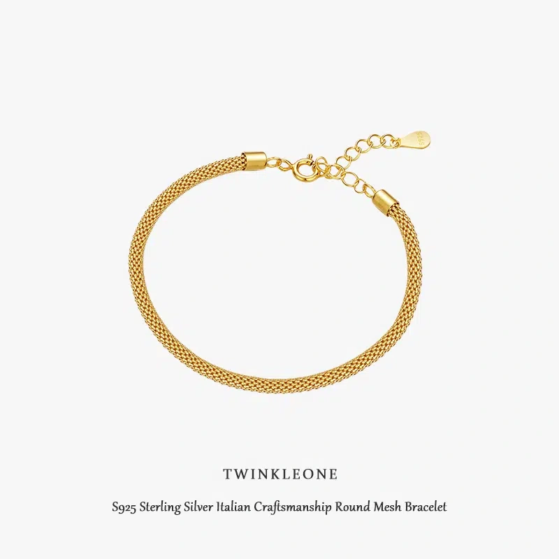 ​ “The Invisible Bond” Woven Chain Bracelet s925 Silver