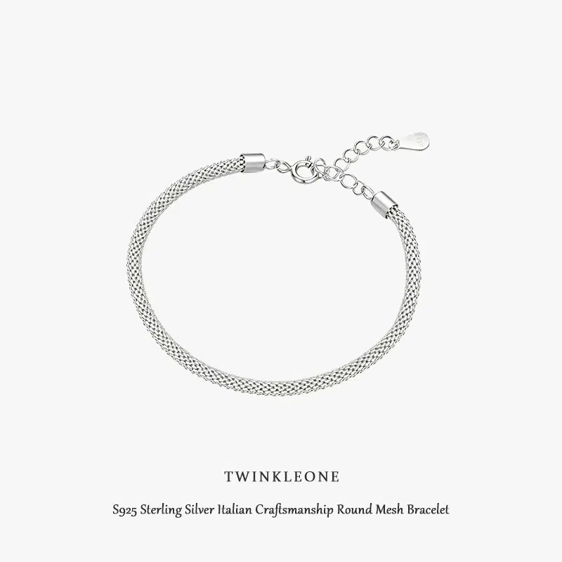 ​ “The Invisible Bond” Woven Chain Bracelet s925 Silver
