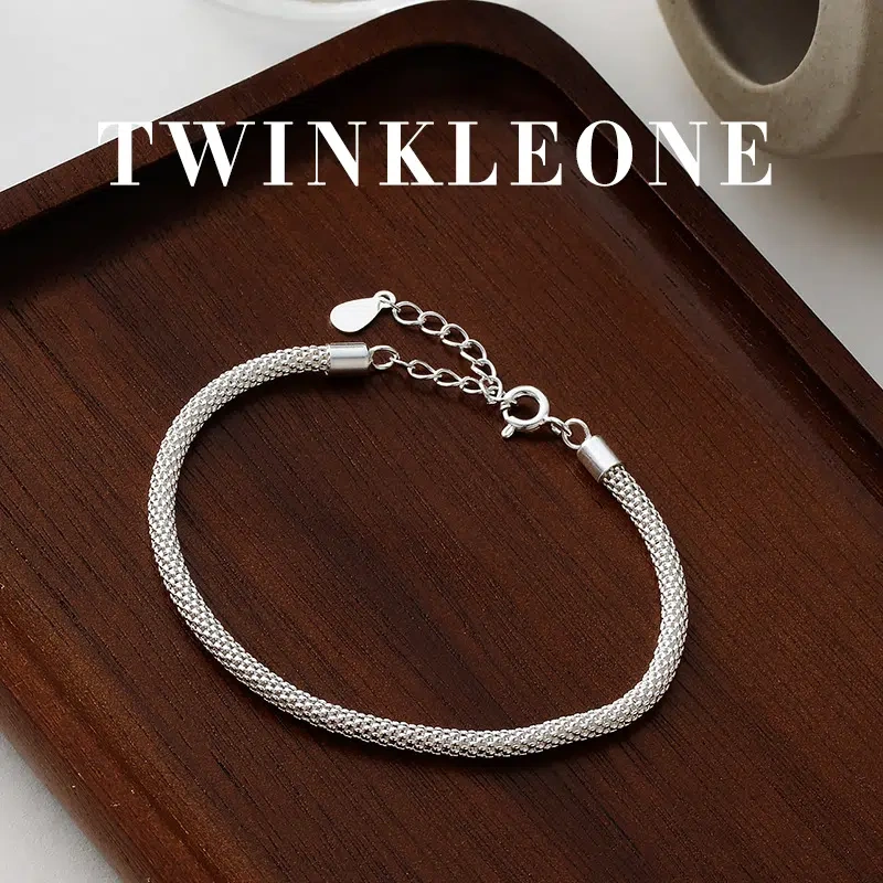 ​ “The Invisible Bond” Woven Chain Bracelet s925 Silver