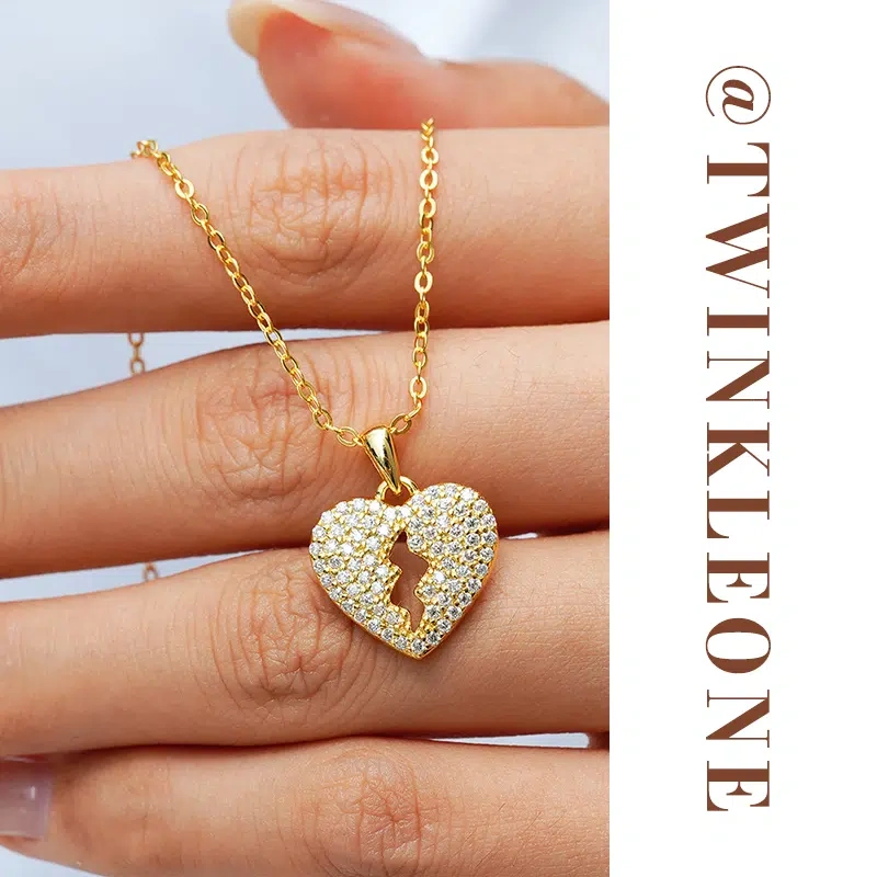 Heart’s Compass Necklace - Sterling Silver & Moissanite, Symbol of Inner Guidance
