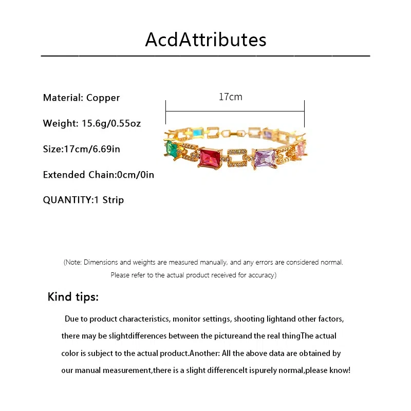 TWINKLE ONE Birthstone Colored Zirconia Bracelet – Perfect Gift