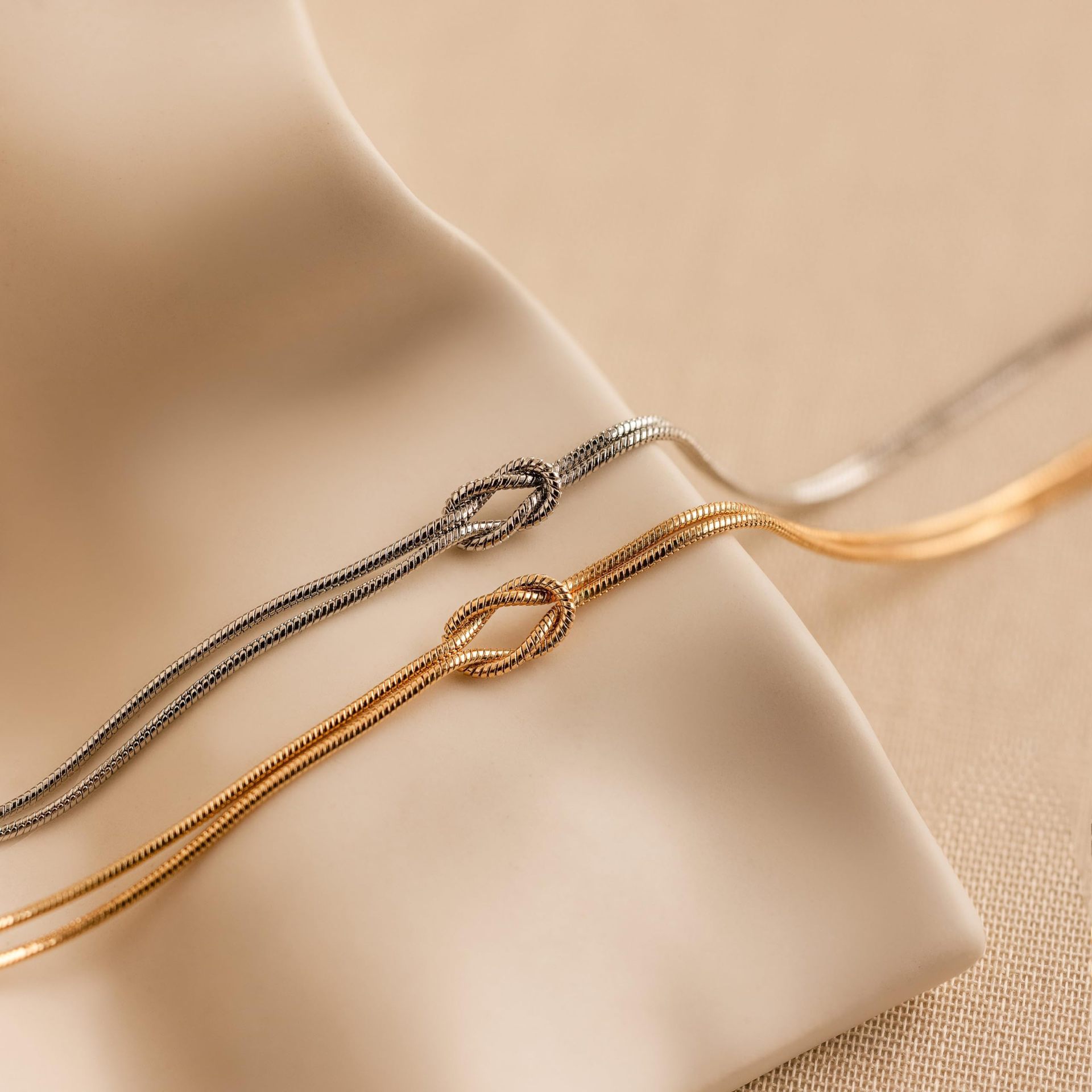 Mother & Daughter Bond Knot Bracelets