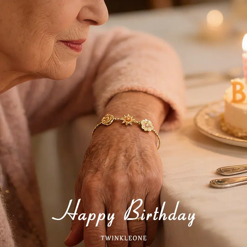 Custom Bracelet for Grandma- Birthstones of Her Children/Grandkids