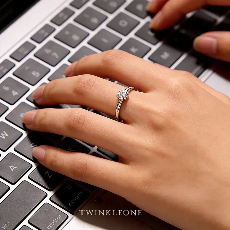 Your surname, my first name; personalized couple rings