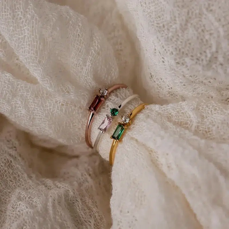 Serenity Oval Promise Ring | Exquisite Everyday Jewelry of Hope and Joy