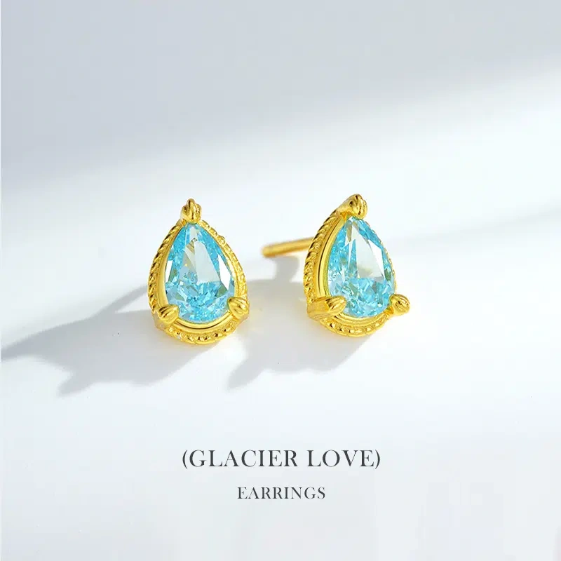 Gift for Her: S925 Silver Ice Stone Jewelry Set with Zirconia
