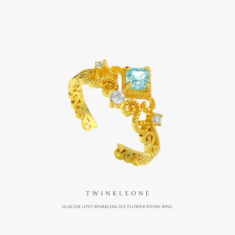 Gift for Her: S925 Silver Ice Stone Jewelry Set with Zirconia