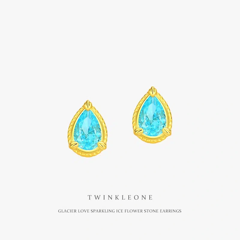 Gift for Her: S925 Silver Ice Stone Jewelry Set with Zirconia