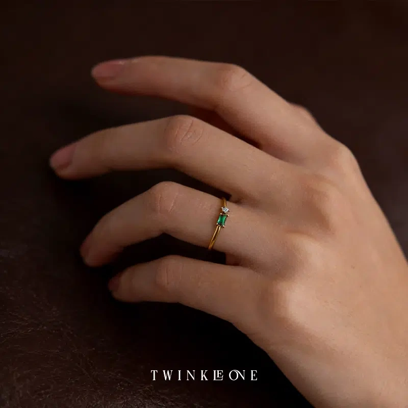 Serenity Oval Promise Ring | Exquisite Everyday Jewelry of Hope and Joy