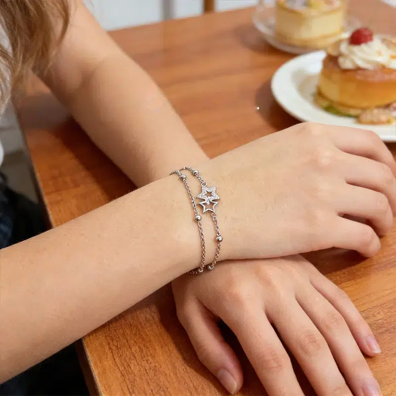 "My Guardian Star" Bracelet, A Gift For Mom - 925 Sterling Silver