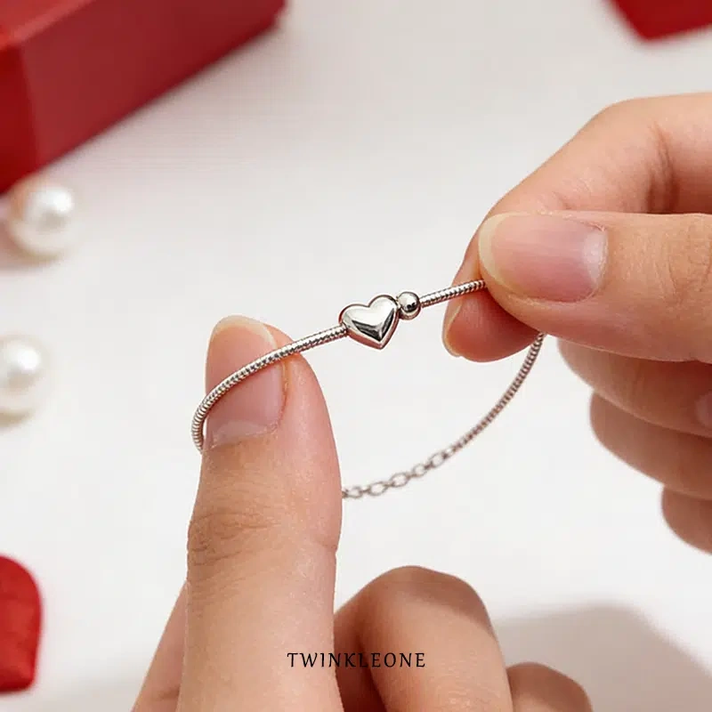 My Little Heart Guardian Necklace - Sterling Silver, Timeless Bond with Daughter