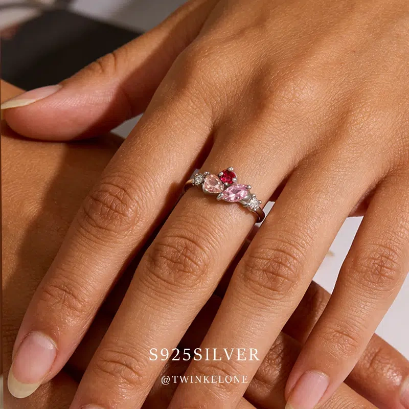 925 Sterling Silver Multi-Gem Ring | Sentimental Gift for Mom, Lover or Yourself