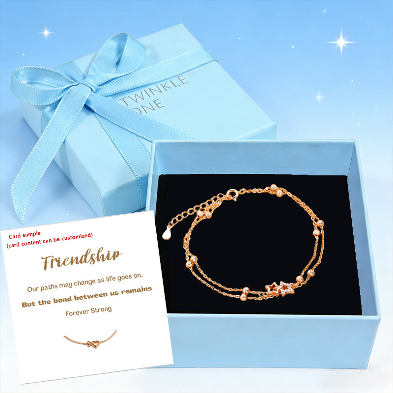 Christmas Star Wish Bracelet
