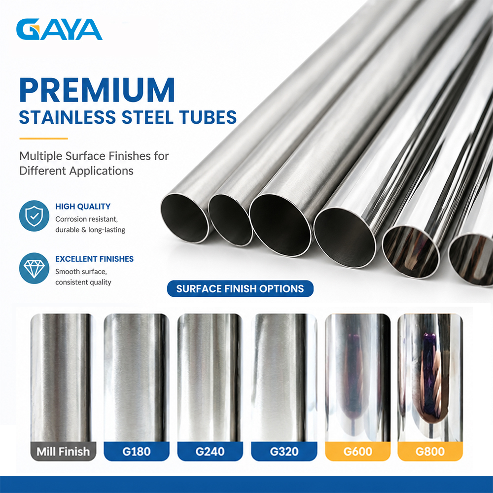 stainless steel tube finish