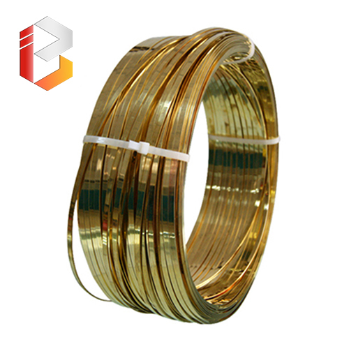 Flat Brass Wire
