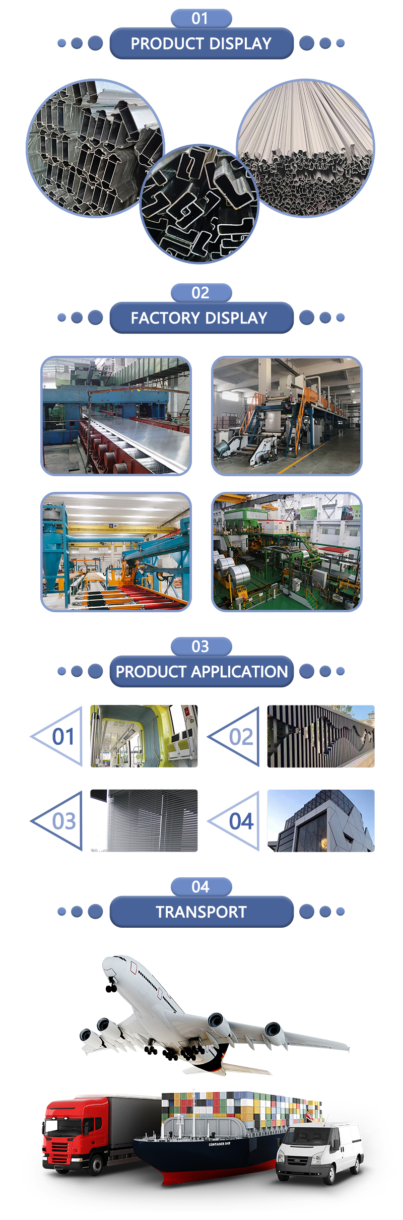 Anti-rust Aluminum Alloy Shaped Tube