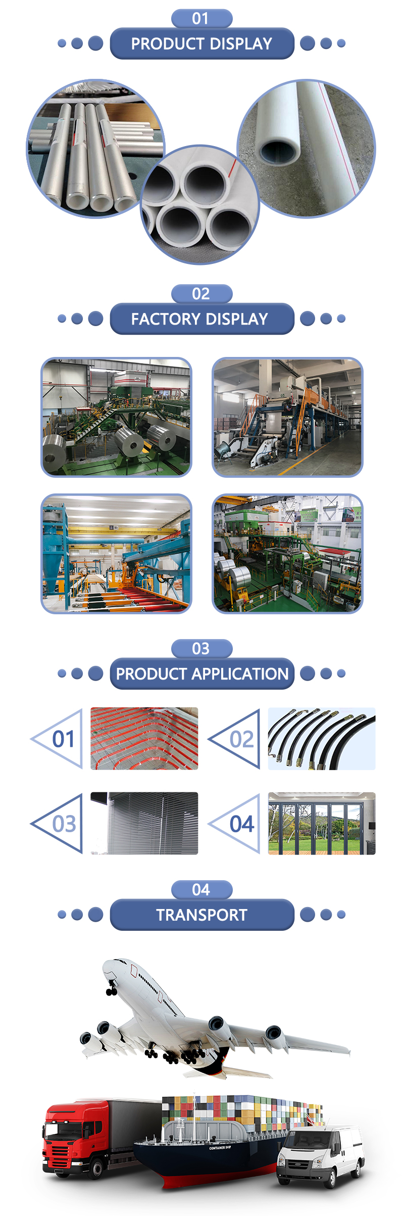 Anti-rust Aluminum Alloy Plastic Tube
