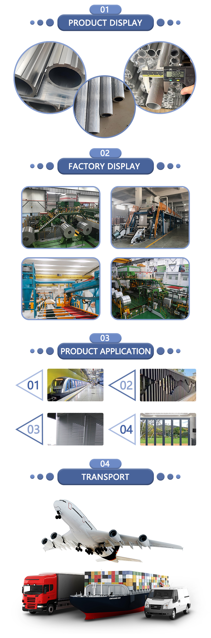 Anti-rust Embossed Alloy Aluminum Tube