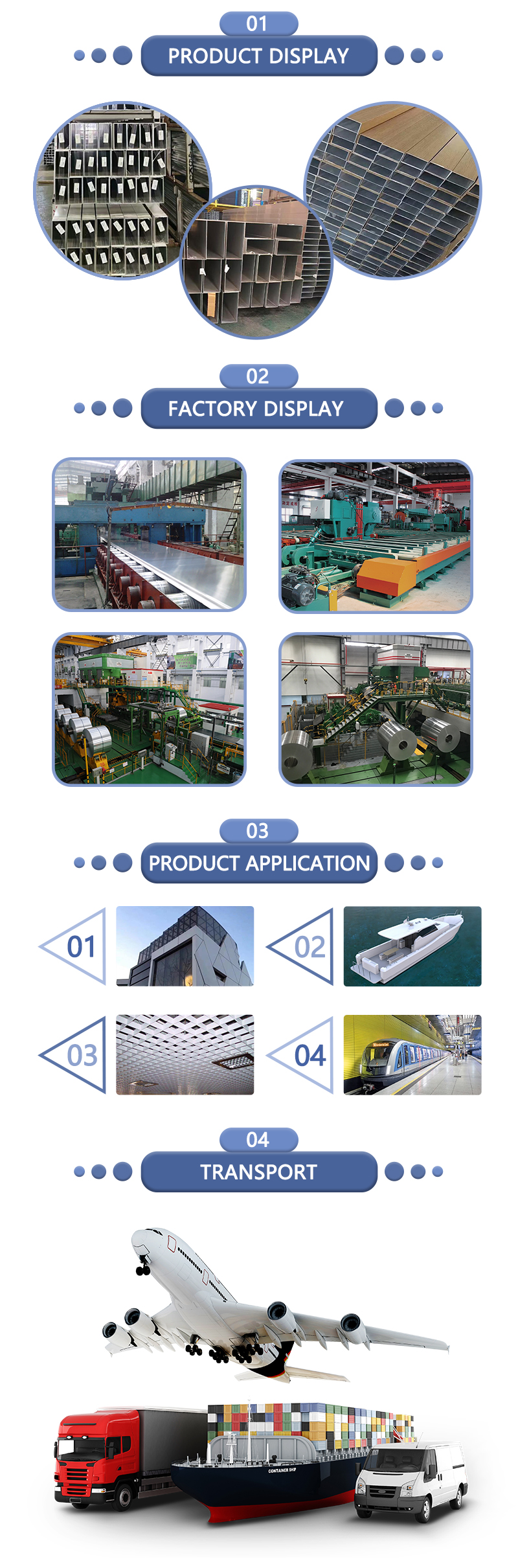 Casting Aluminum Alloy Rectangle Tube