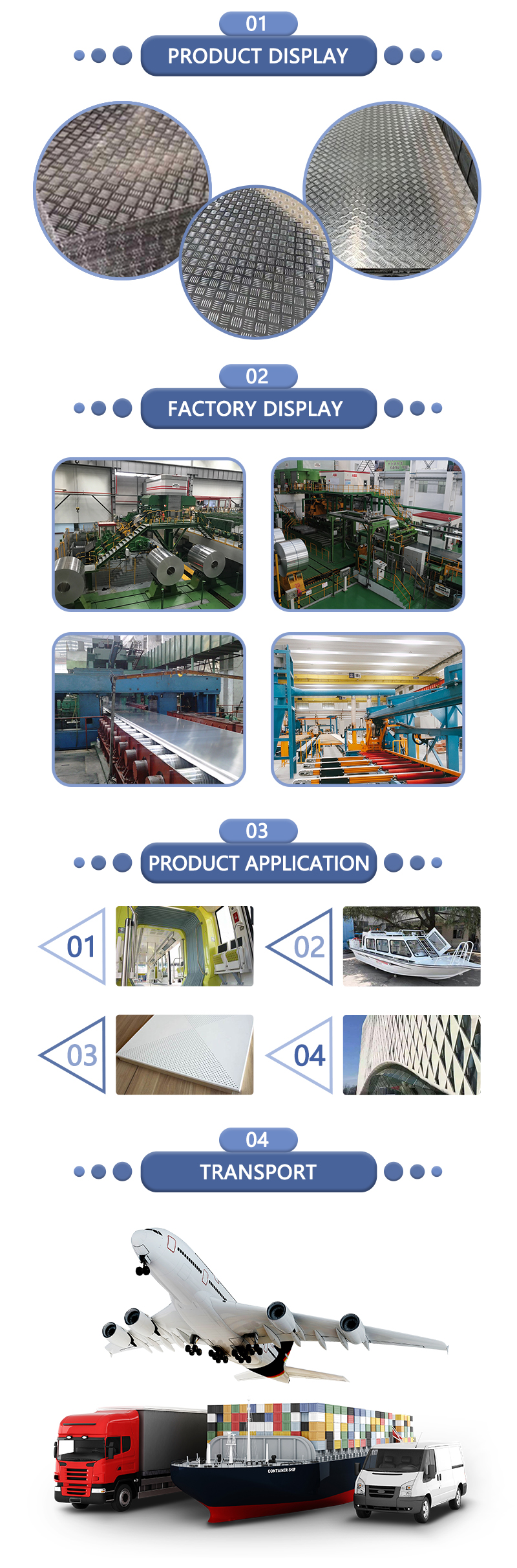 Forging Embossed Aluminum Alloy Sheet