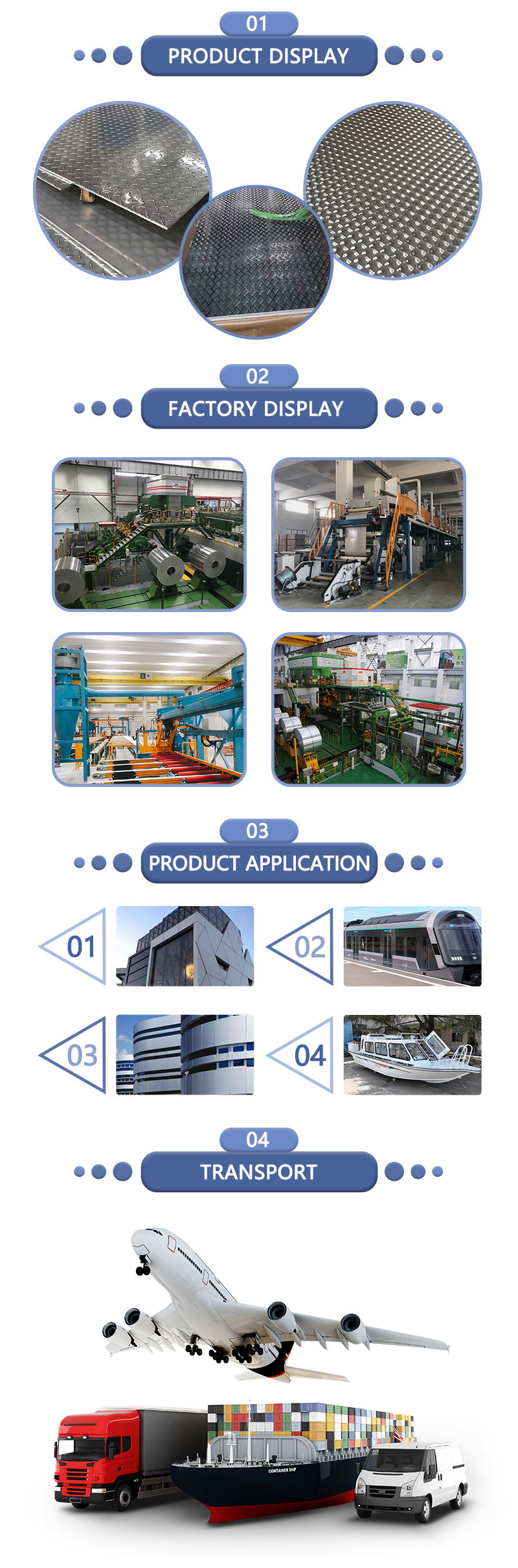 Hard Embossed Aluminum Alloy Sheet