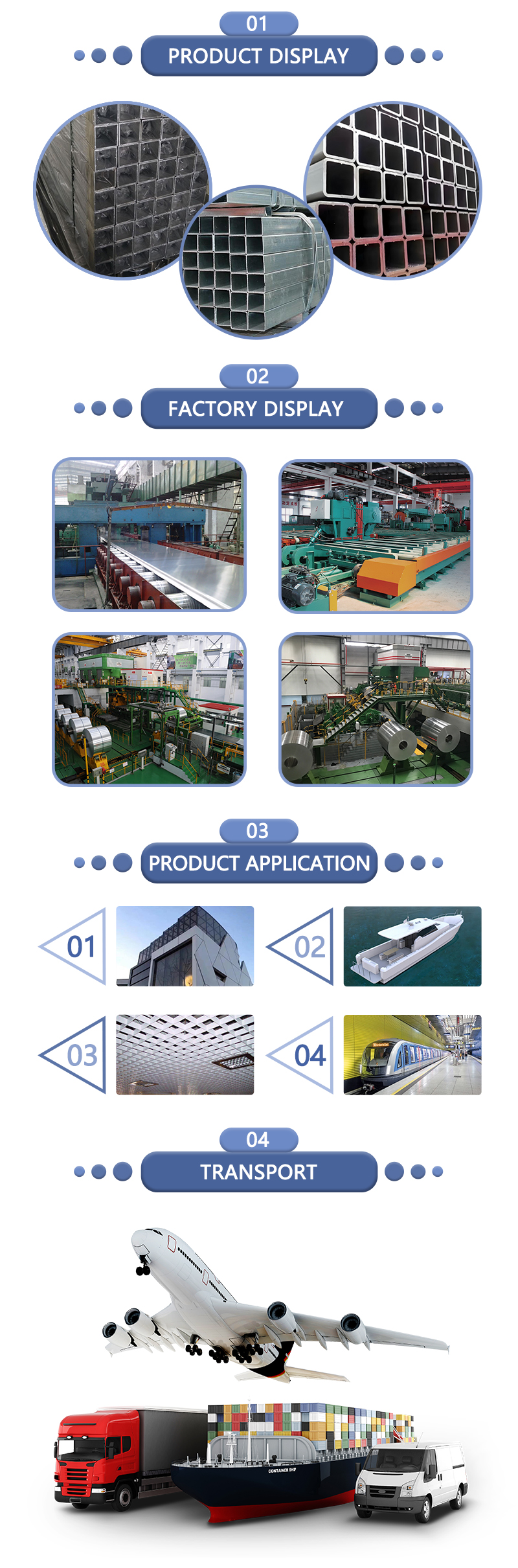 Casting Aluminum Alloy Round Tube